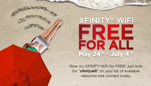 Xfinity free wifi