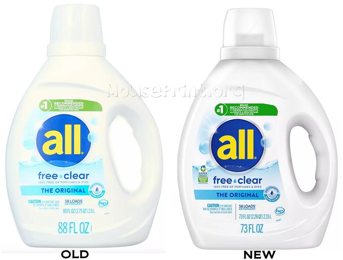 All Free & Clear detergent