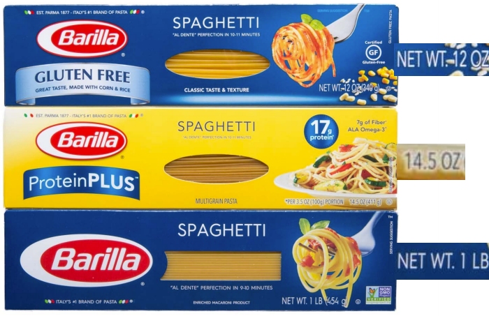 Barilla spaghetti
