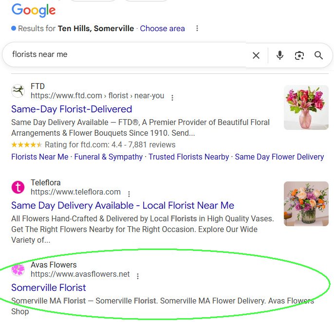 Flowers from Google search