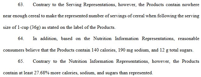 Fruity Pebbles allegations