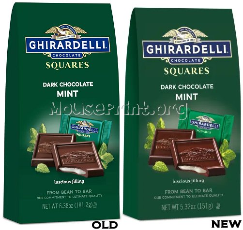 Ghirardelli Dark Chocolate mint