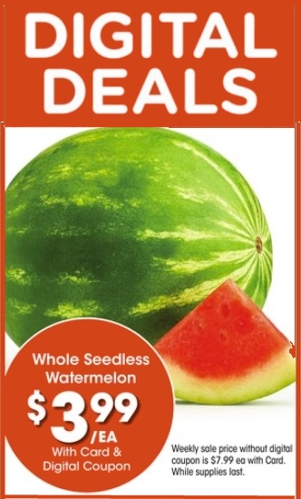 Digital deal -watermelon