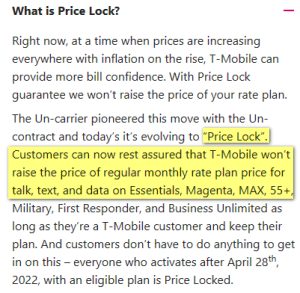 Price R Lock Line When is a Price Lock Not a Price Lock? – Mouse Print*