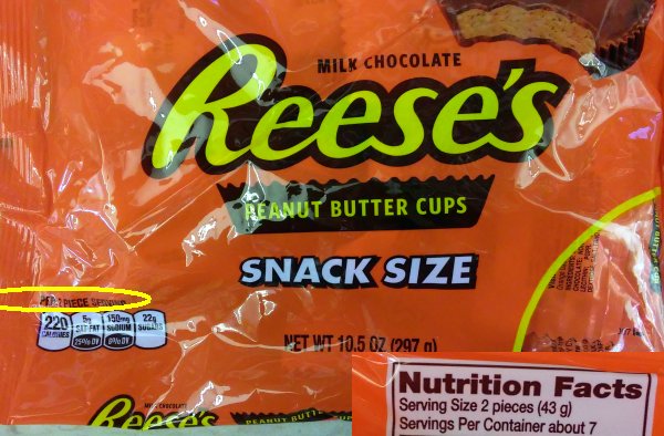 » Reese's Snack Sizes — Trick or Treat?