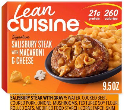 Lean Cuisine Salisbury steak