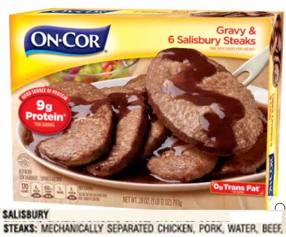 On-Cor Salisbury steak
