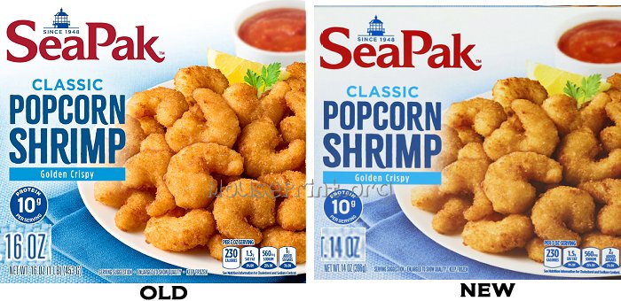 SeaPak popcorn shrimp
