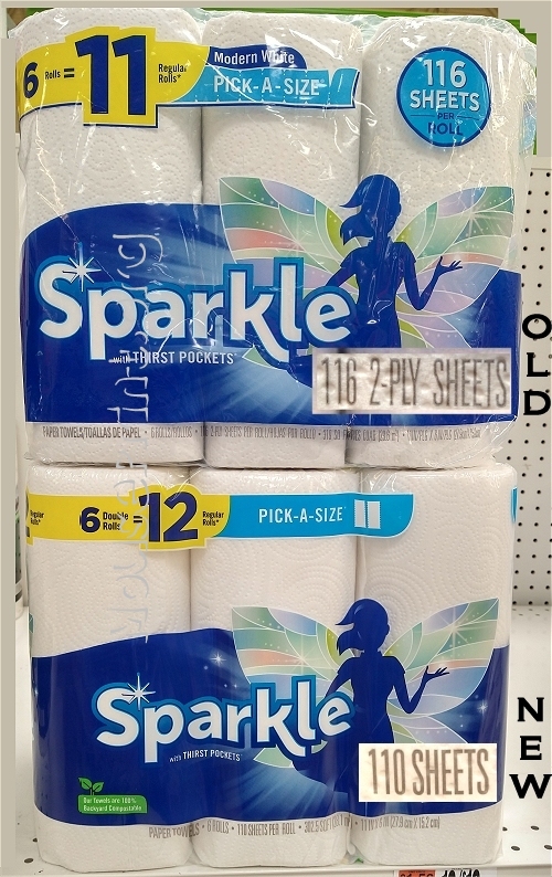 Sparkle paper towels