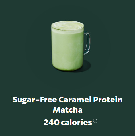 Caramel Protein Matcha