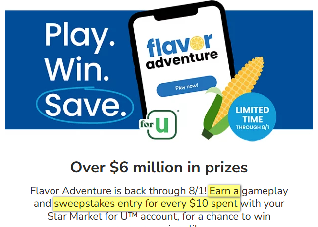 Sweepstakes email