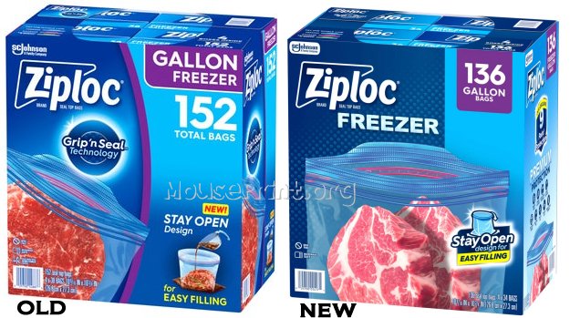 Ziploc freezer bags